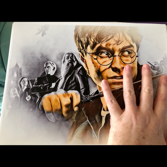 HARRY POTTER SOFT ENSEMBLE PREMIUM ART PRINT - Picture 2 of 2